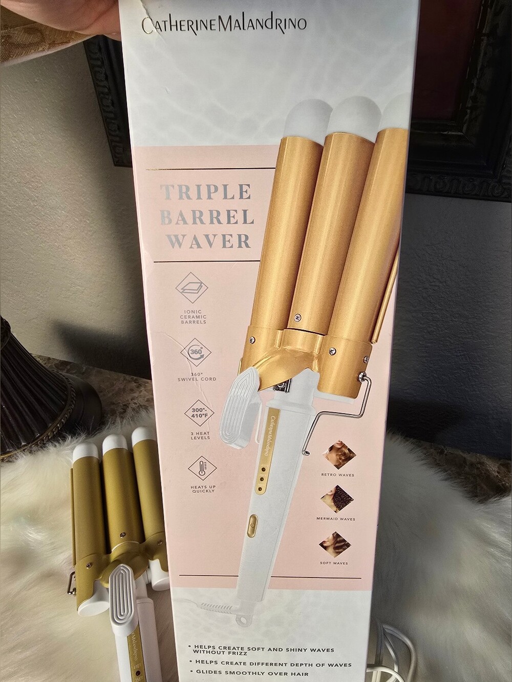 ✨ Catherine Malandrino Triple Barrel Hair Waver ✨ - Picture 6 of 15
